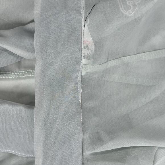 Asian Embroidered Chinese Hanfu Sheer Outer Robe M Cosplay Costume Kimono Jacket - Picture 8 of 16